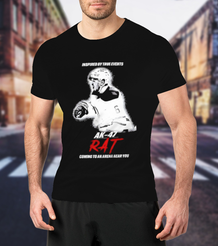 By True Events AK 47 Rat Coming To An Arena Near You Zach Benson T-Shirt