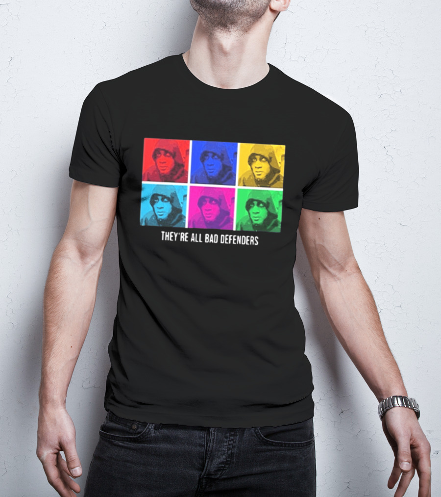 Jaden McDaniels Pop Art Style They're All Bad Defenders T-Shirt