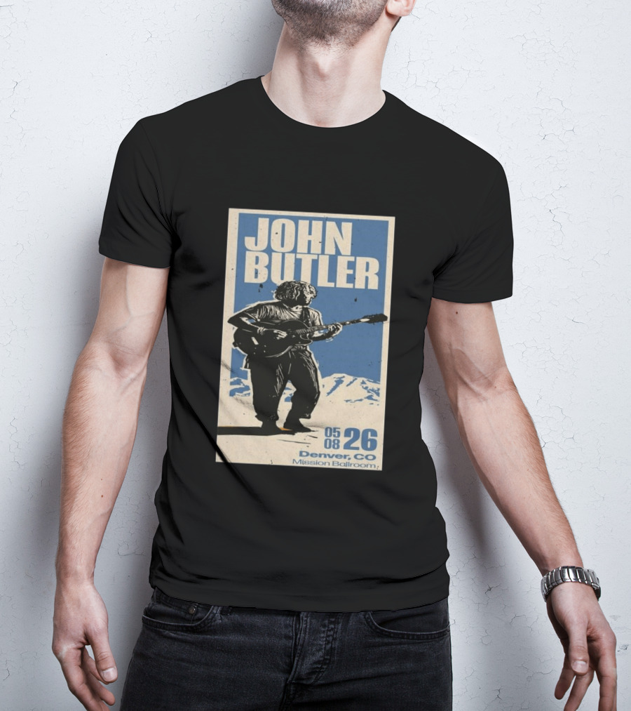 John Butler May 8 2026 Denver CO Mission Ballroom T-Shirt