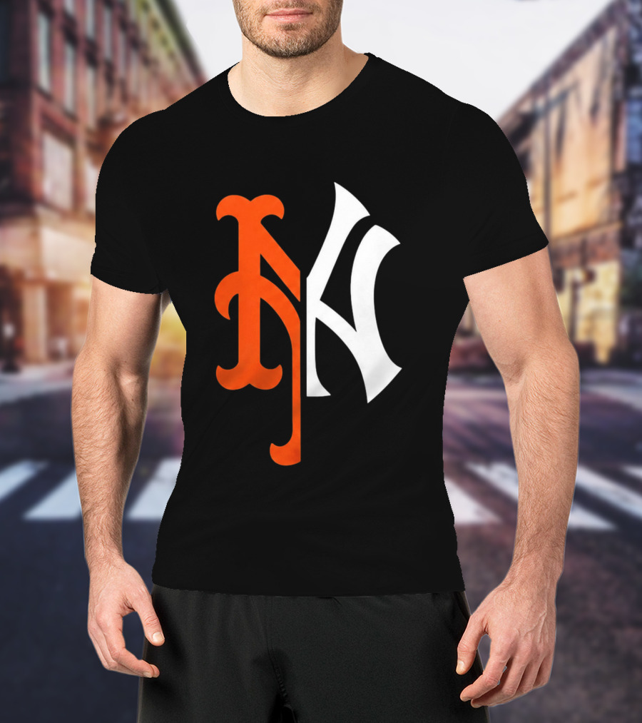 New York Mets Subway Series 2026 NY Logo Giveaway T-Shirt