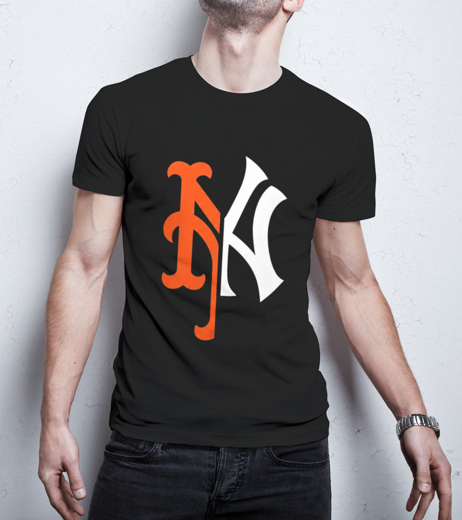 New York Mets Subway Series 2026 NY Logo Giveaway T-Shirt