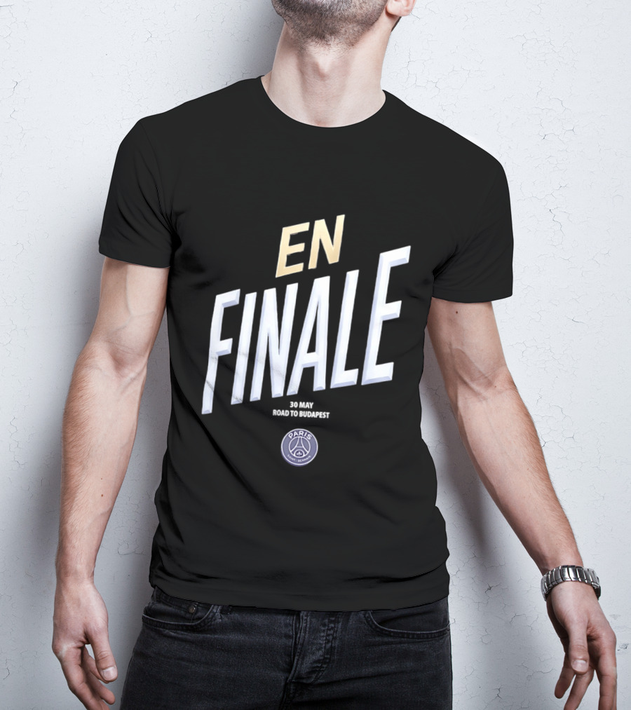 Paris Saint Germain En Finale Budapest 2026 T-Shirt