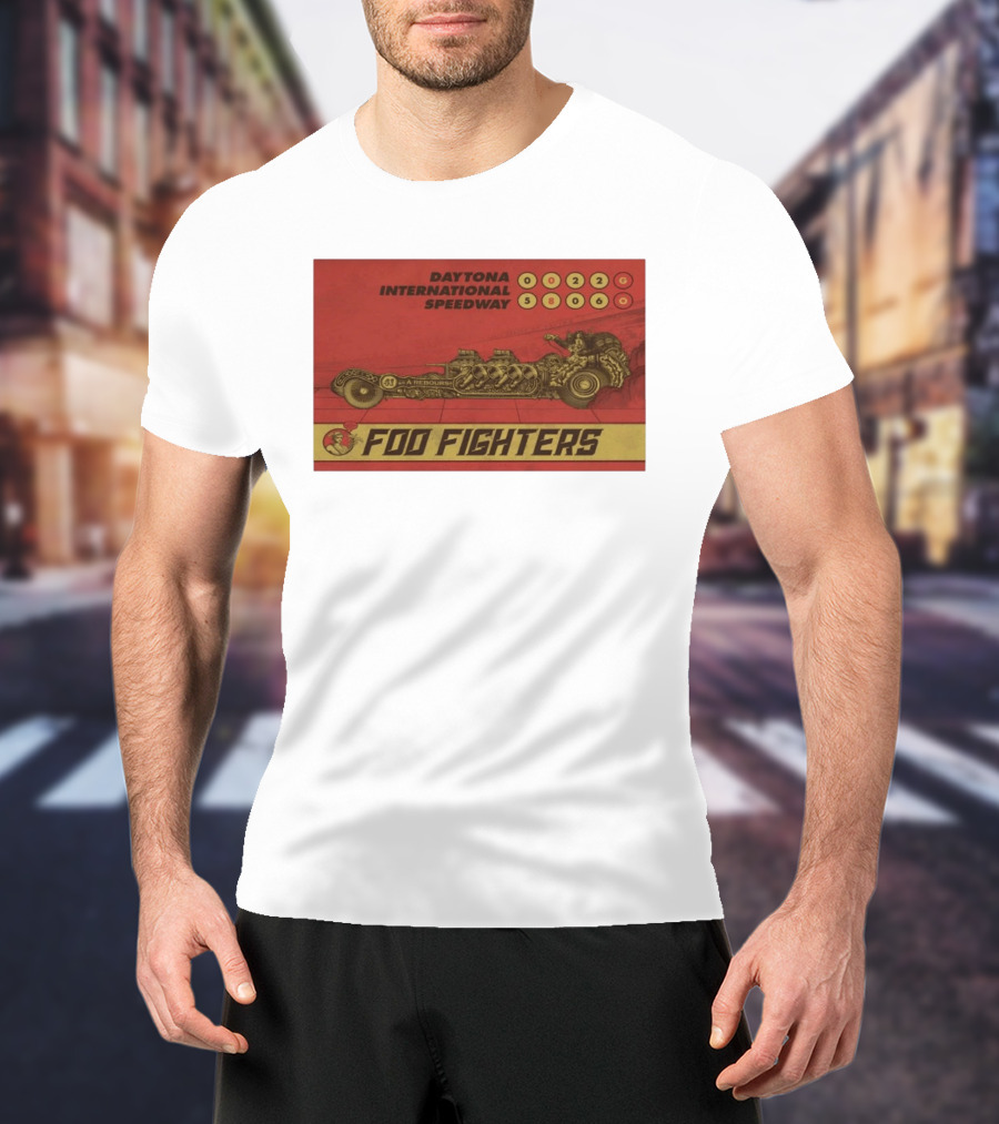 Foo Fighters Daytona International Speedway May 8 2026 Event T-Shirt