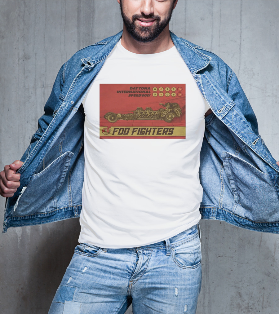 Foo Fighters Daytona International Speedway May 8 2026 Event T-Shirt