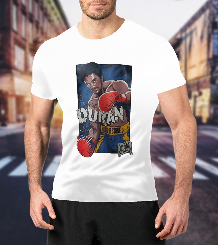 Roberto Duran Hands Of Stone The Boxing Legend T-Shirt