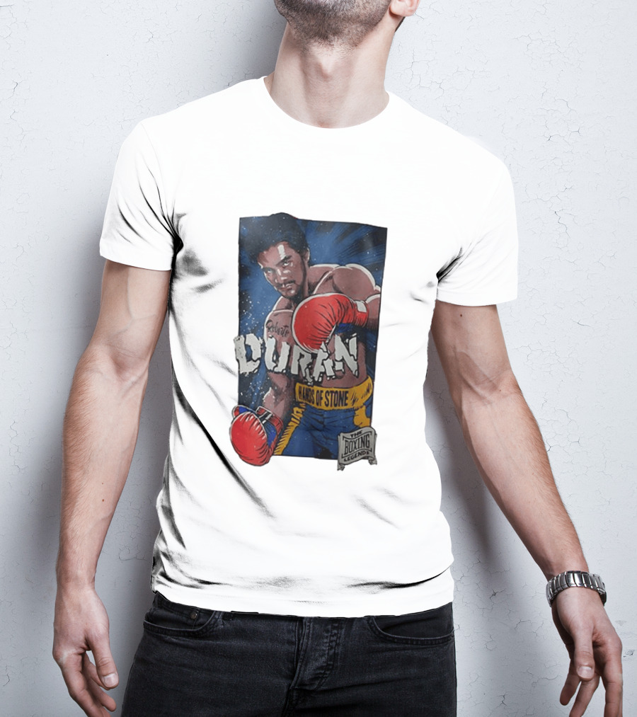 Roberto Duran Hands Of Stone The Boxing Legend T-Shirt