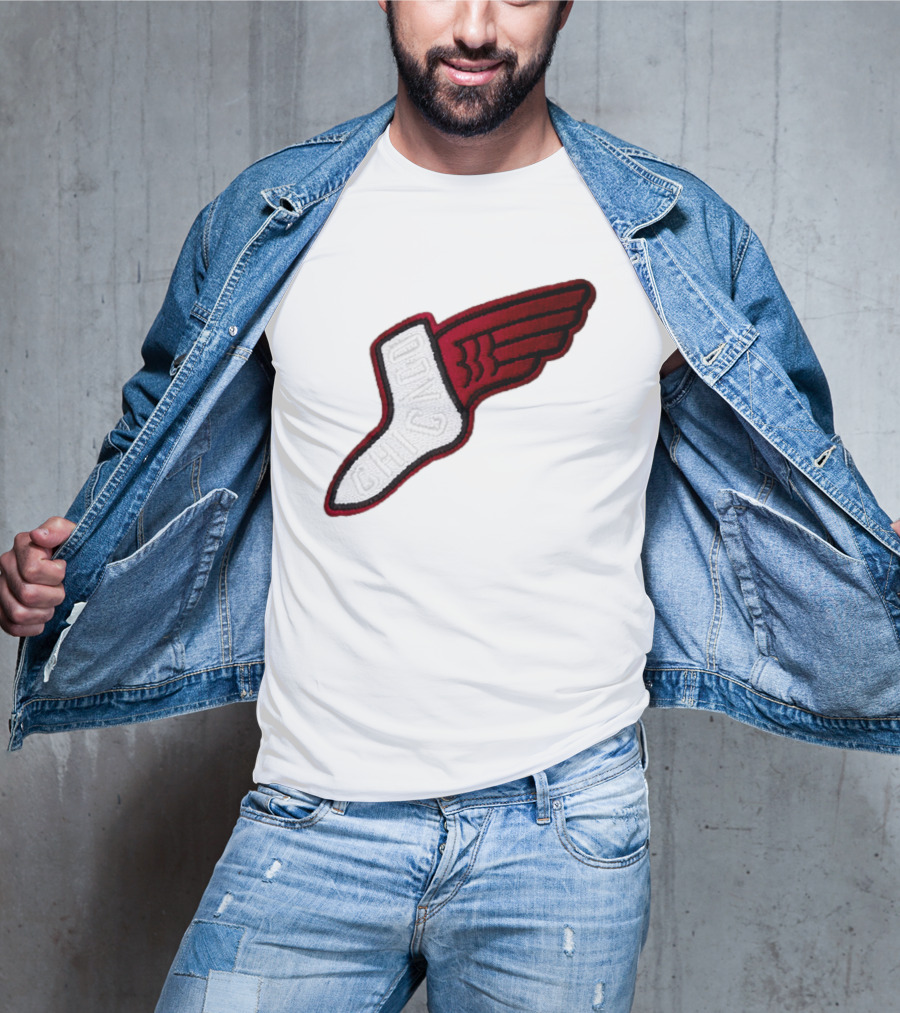 White Sox Chicago Winged Sock 2026 Promo Event T-Shirt