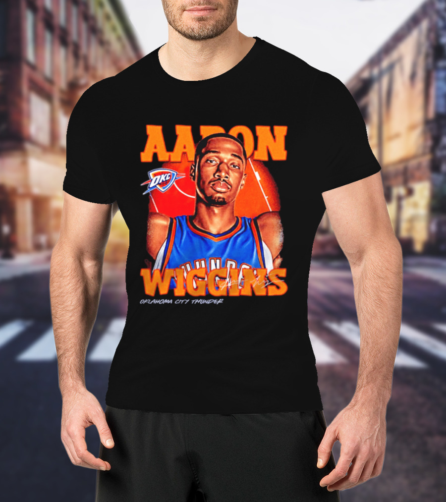Aaron Wiggins Oklahoma City Thunder OKC Basketball T-Shirt