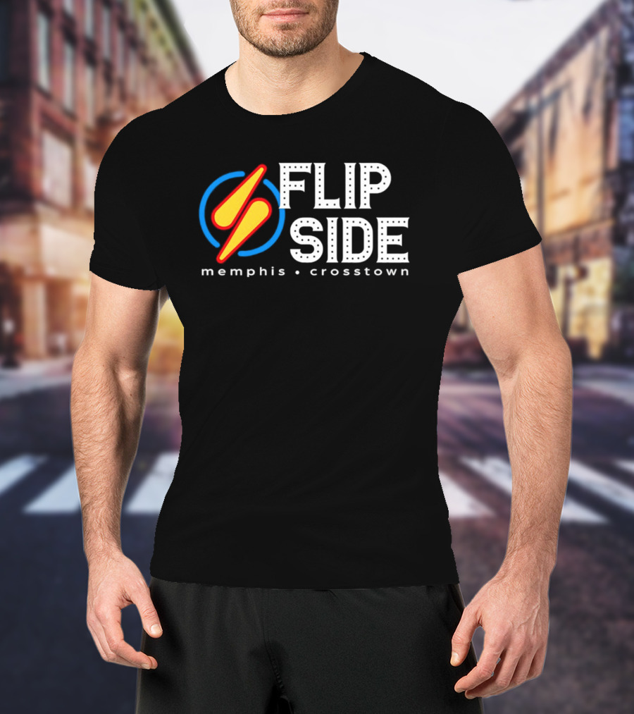 Flip Side Memphis Crosstown Lightning Bolt T-Shirt