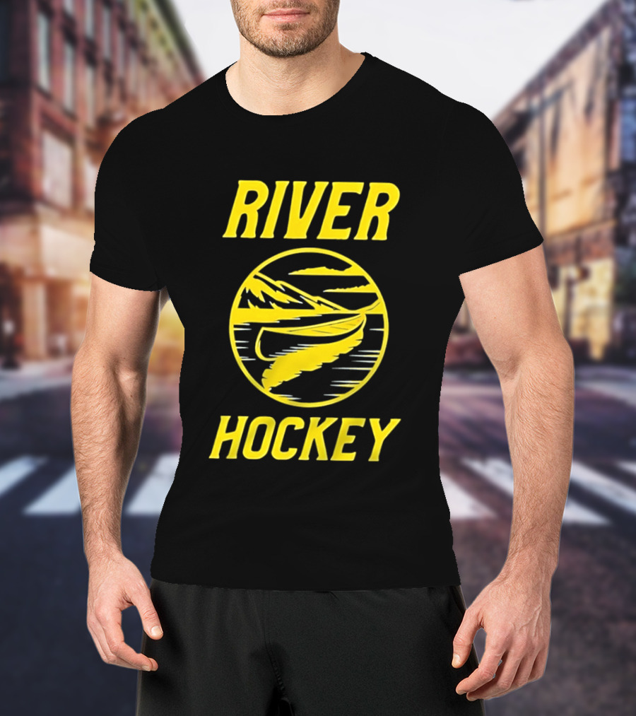 Buffalo Sabres River Hockey Scenic Canoe Adventure T-Shirt
