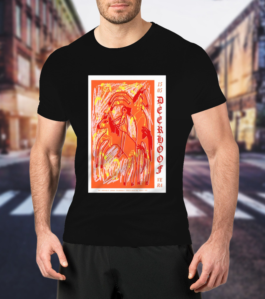 Deerhoof VERA Groningen May 15 2026 T-Shirt