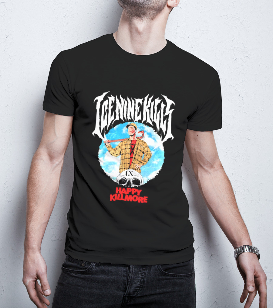 ICE NINE KILLS Happy Killmore Axe Skull T-Shirt