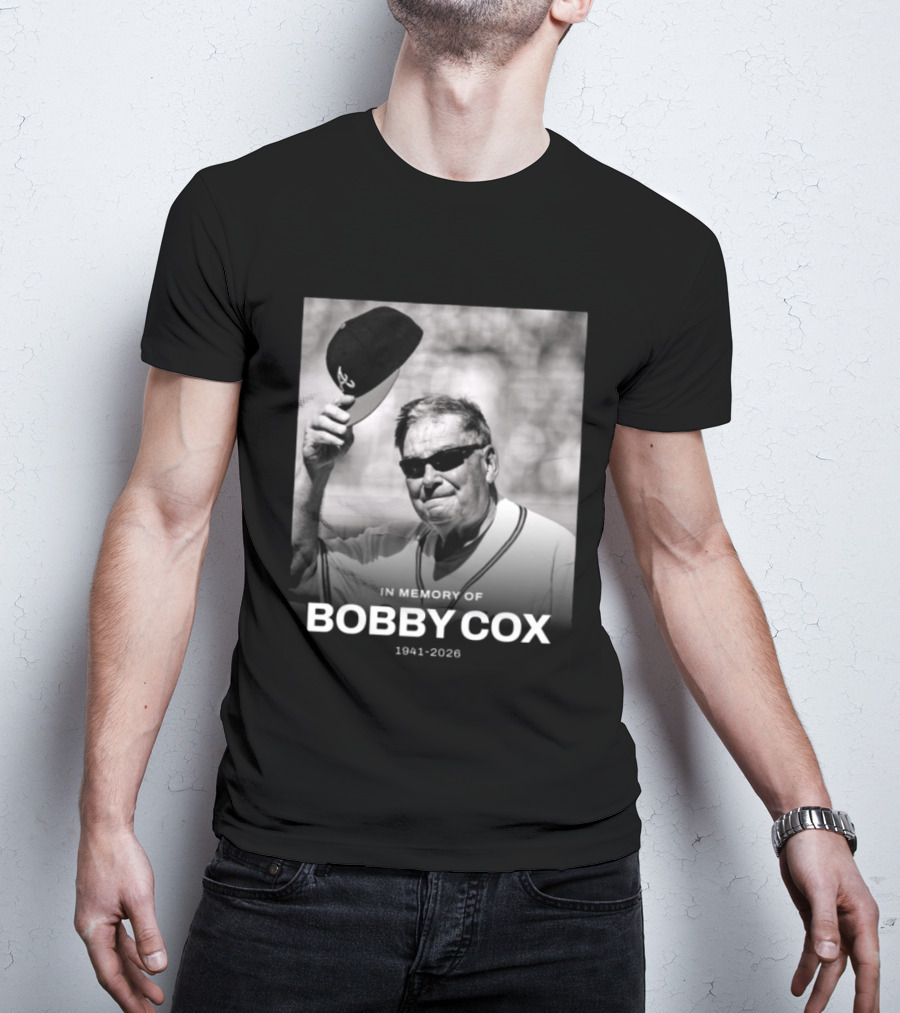 In Memory Of Bobby Cox 1941 2026 T-Shirt