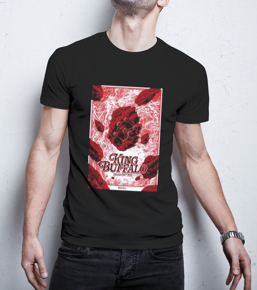 King Buffalo Obsidian Dust 2026 Brussels Belgium May 17 2026 T-Shirt