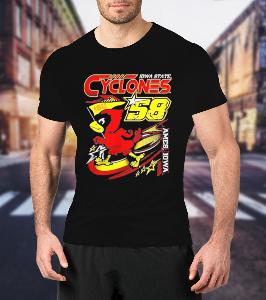 Iowa State Cyclones ISU 58 Ames Iowa T-Shirt