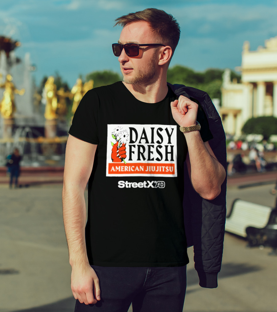 Daisy Fresh American Jiu Jitsu StreetxAD Collaboration T-Shirt