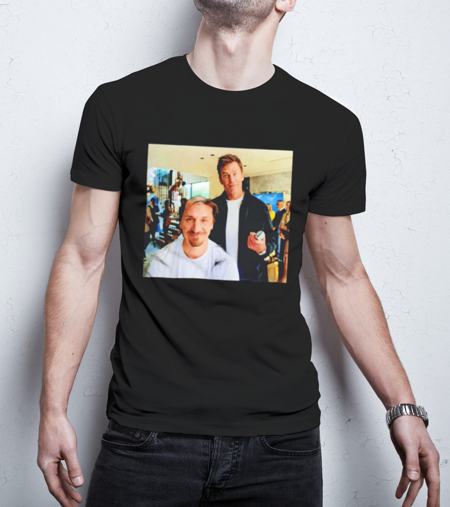 Tom Brady Almost Friday Giving Zlatan Ibrahimović A Haircut T-Shirt