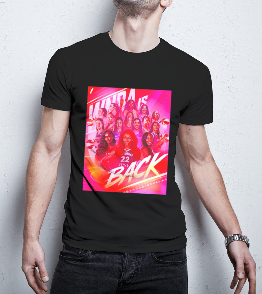 WNBA Is Back 30th Season Highlights Las Vegas Basketball Stars T-Shirt