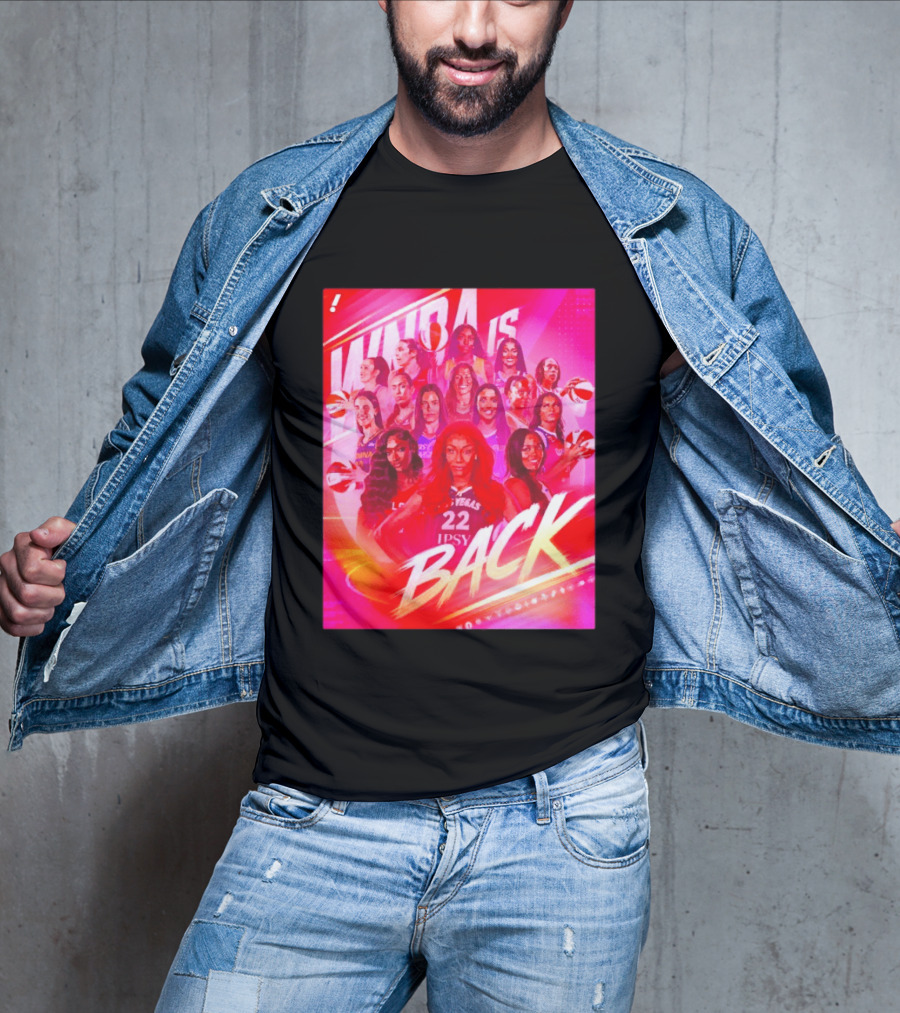WNBA Is Back 30th Season Highlights Las Vegas Basketball Stars T-Shirt