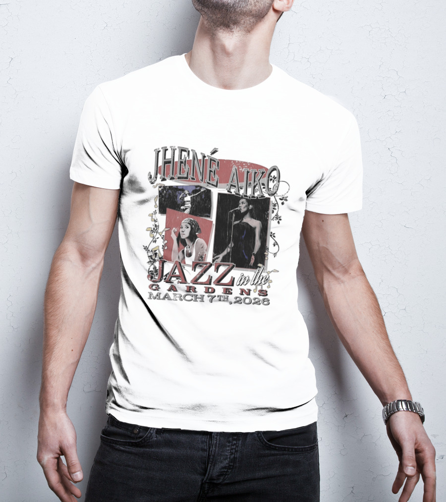 Jhene Aiko Jazz In The Gardens March 7 2026 Event T-Shirt