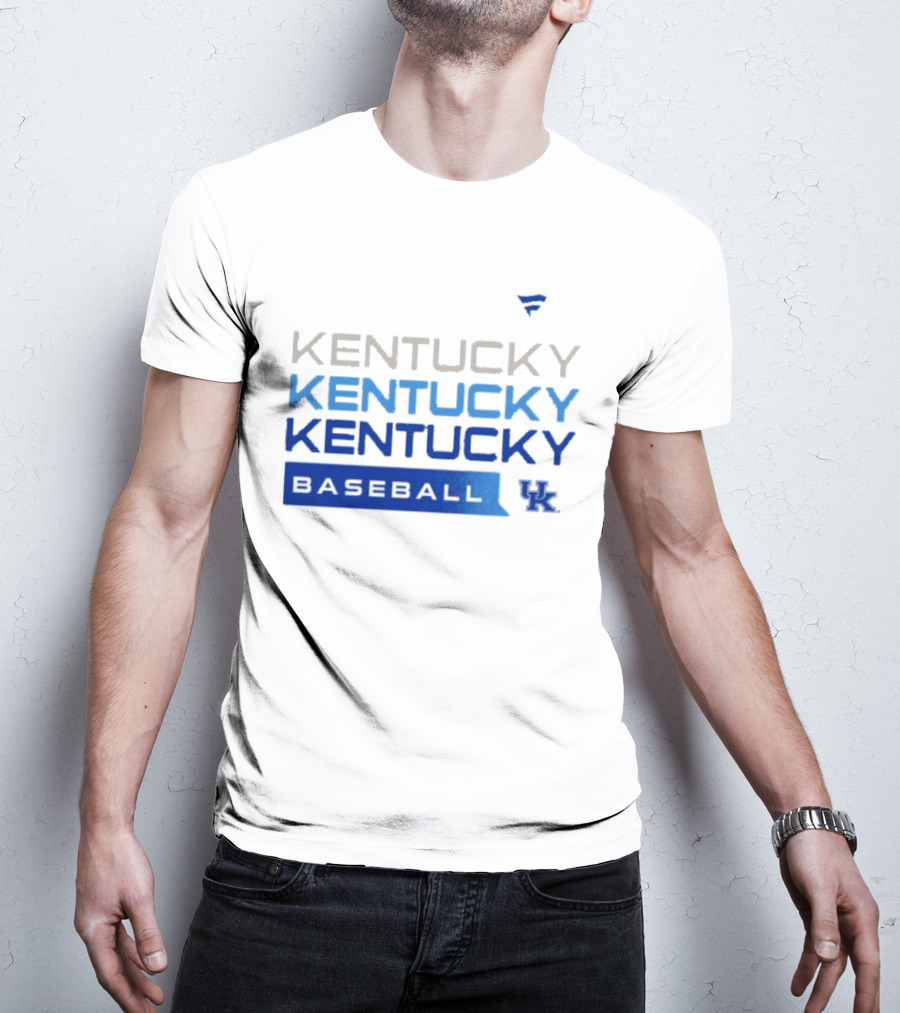 Kentucky Wildcats Baseball Tri Blend Hype Fanatics T-Shirt