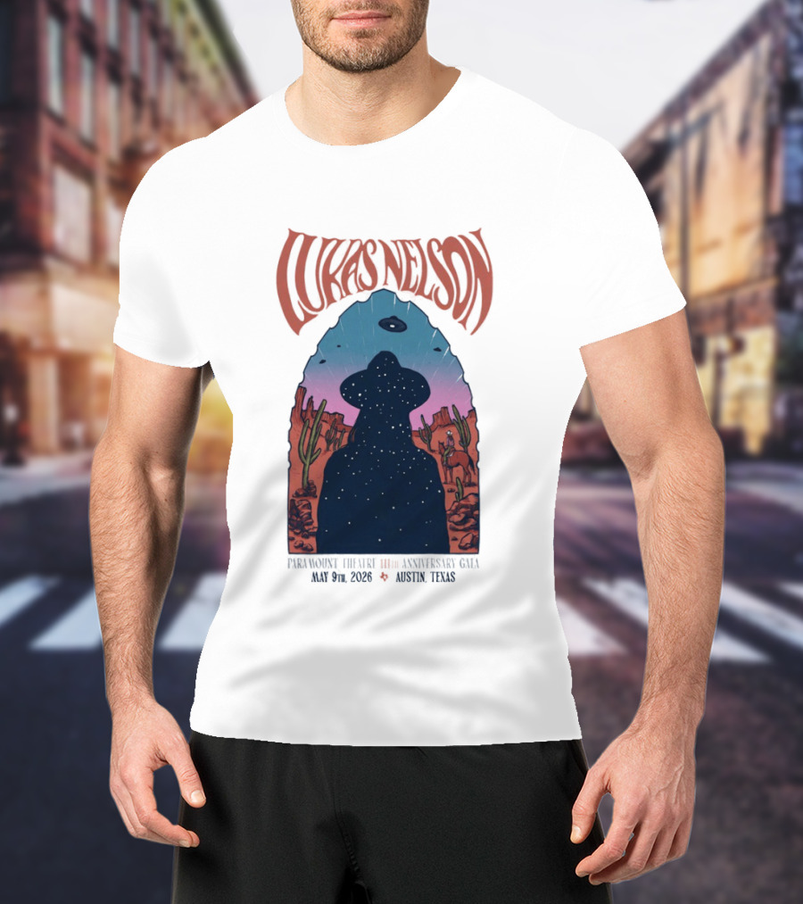 Lukas Nelson 60th Anniversary Show May 9 2026 Austin Texas T-Shirt
