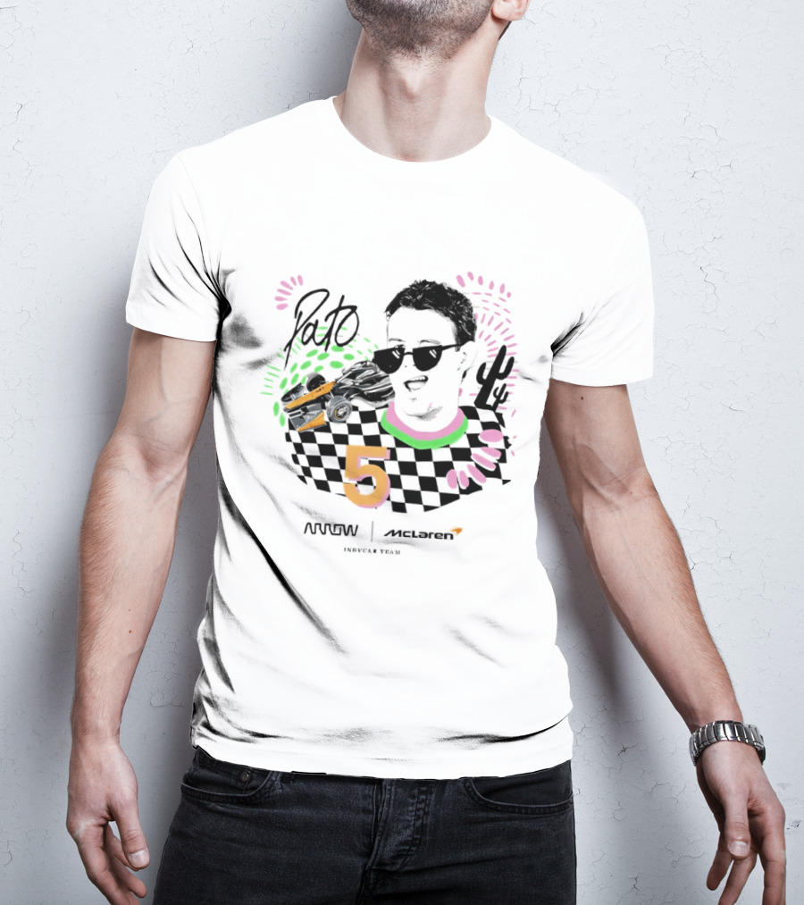 Pato Number 5 Arrow McLaren Racing T-Shirt