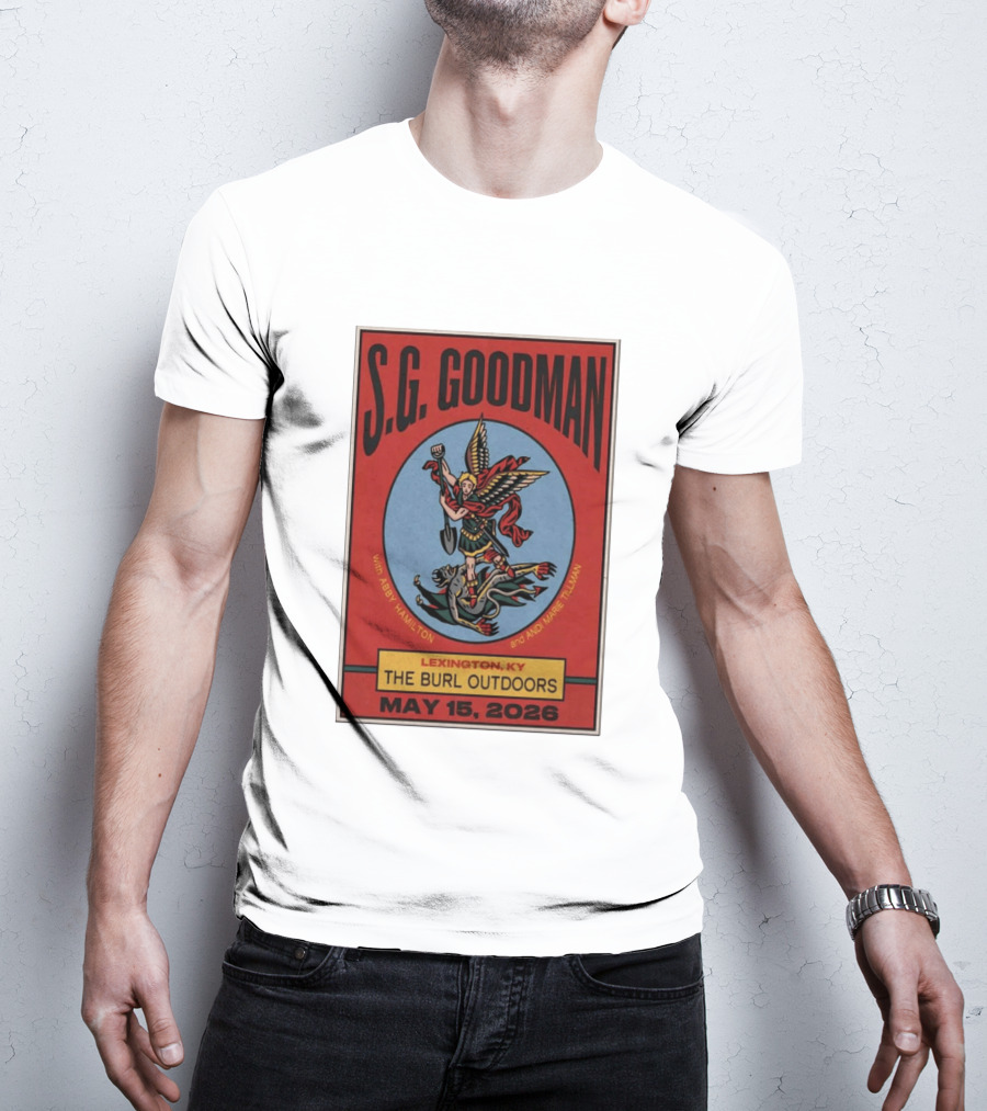 S.G. Goodman Lexington KY The Burl Outdoors May 15 2026 With Abby Hamilton And Marie TIllman T-Shirt