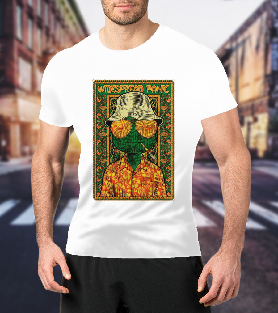 Widespread Panic May 8 10 2026 Las Vegas Tour Virgin Hotels The Theater Psychedelic T-Shirt