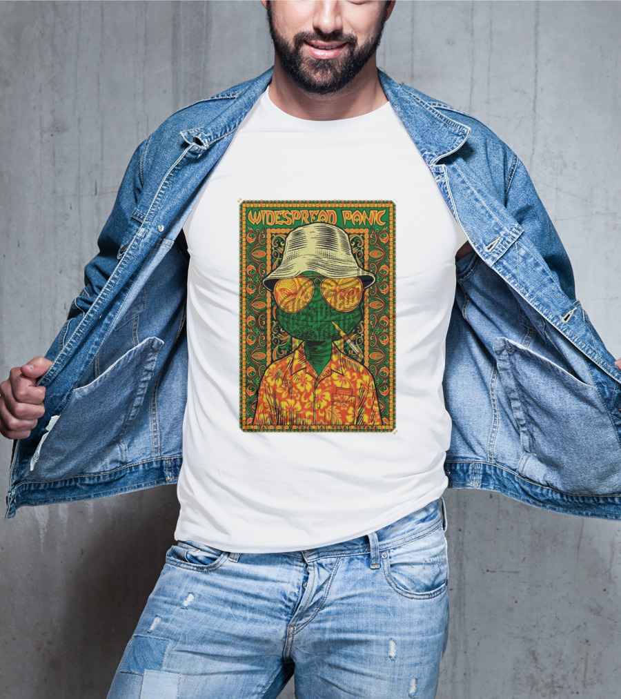 Widespread Panic May 8 10 2026 Las Vegas Tour Virgin Hotels The Theater Psychedelic T-Shirt