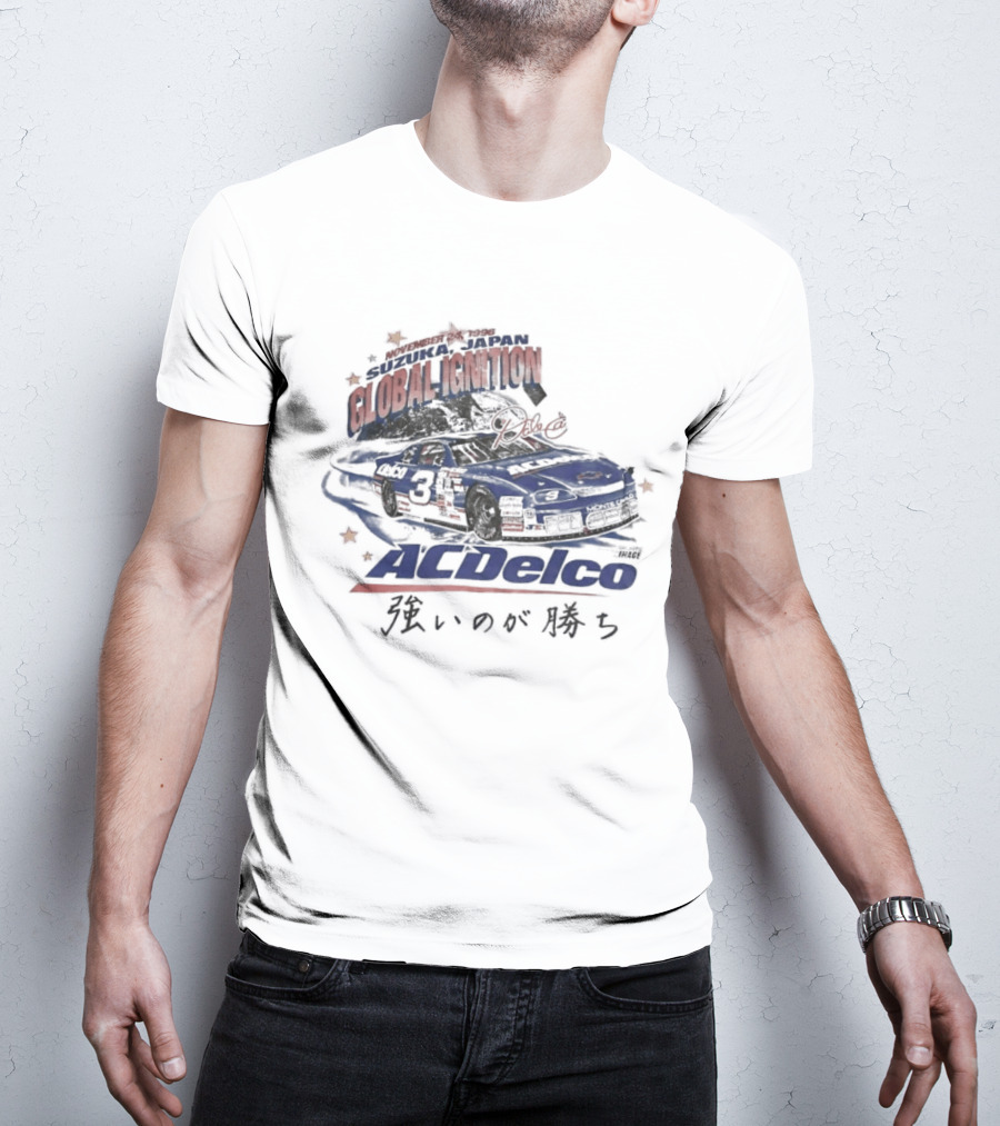 Dale Earnhardt ACDelco Global Ignition Japan Racing 1996 T-Shirt