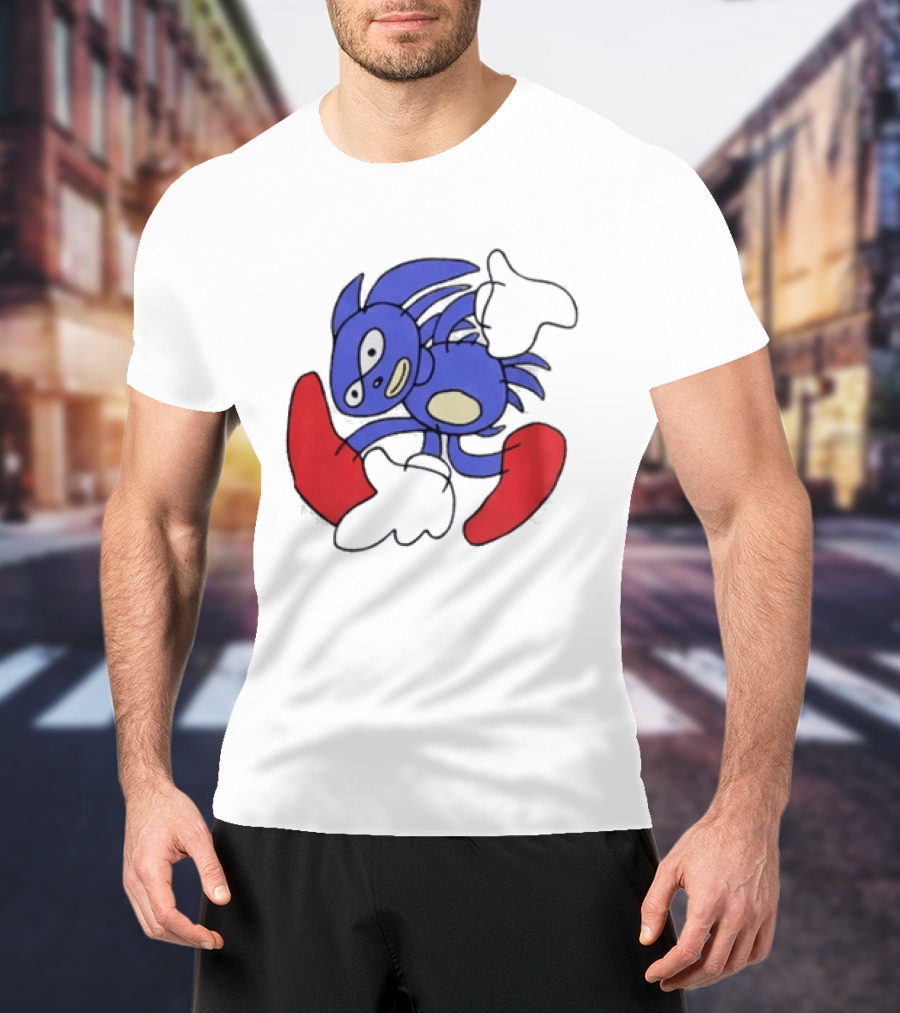 Sanic Hegehog Meme Sega T-Shirt
