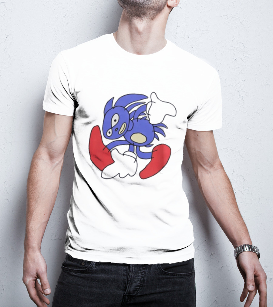 Sanic Hegehog Meme Sega T-Shirt