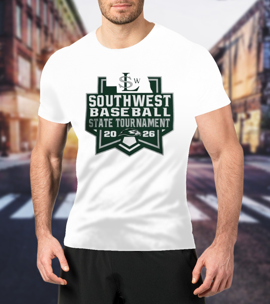 Southwest Silver Hawks Baseball State Tournament 2026 T-Shirt