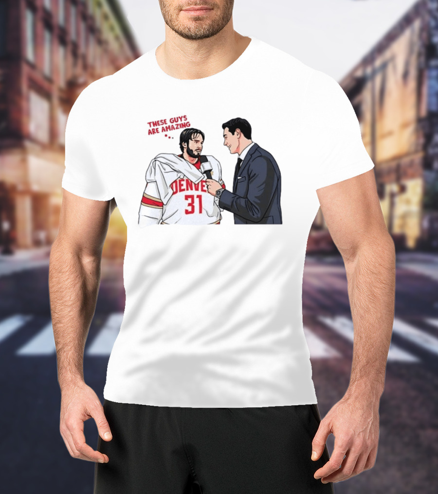 Johnny Hicks Interview Denver 31 Hockey Amazing T-Shirt