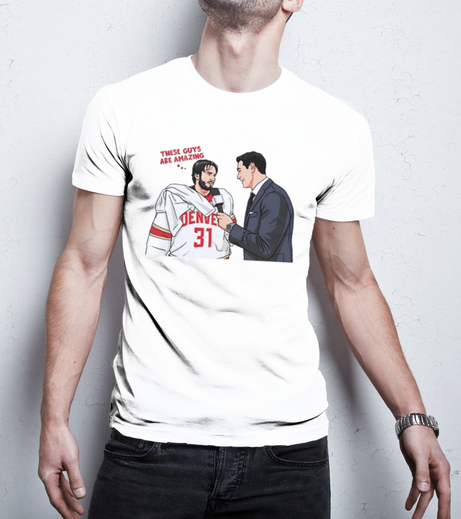Johnny Hicks Interview Denver 31 Hockey Amazing T-Shirt