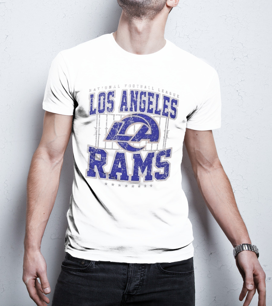 National Football League Los Angeles Rams Distressed Starter T-Shirt
