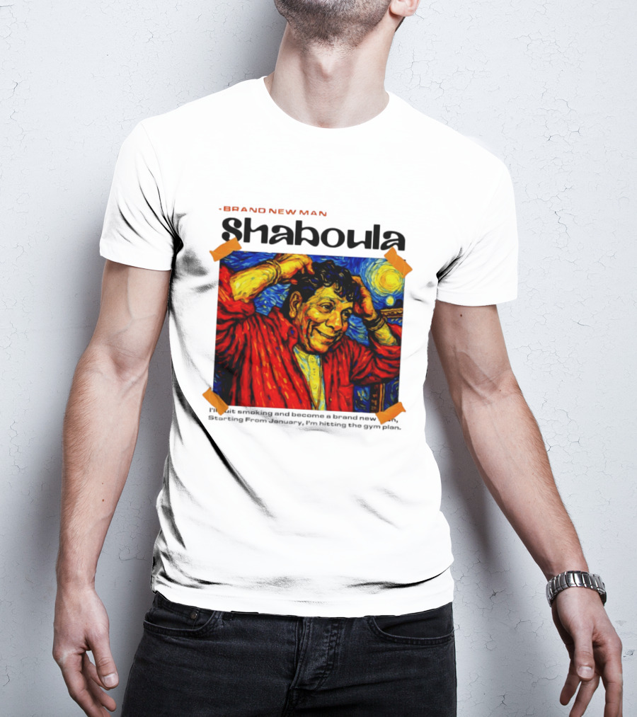 Van Gogh Style Shaboula Brand New Man T-Shirt
