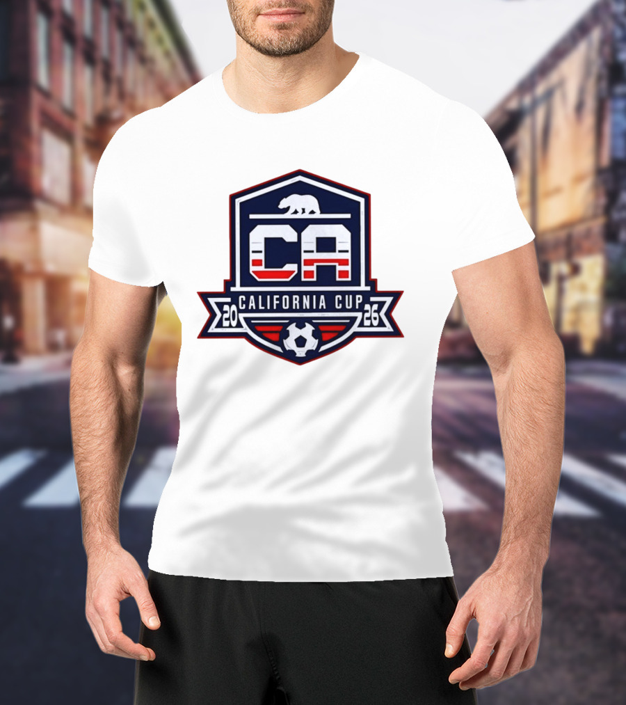 2026 California Cup Soccer CA Bear T-Shirt