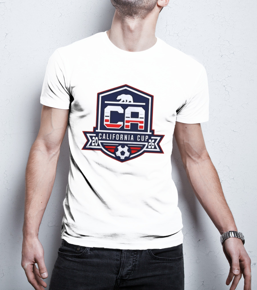 2026 California Cup Soccer CA Bear T-Shirt