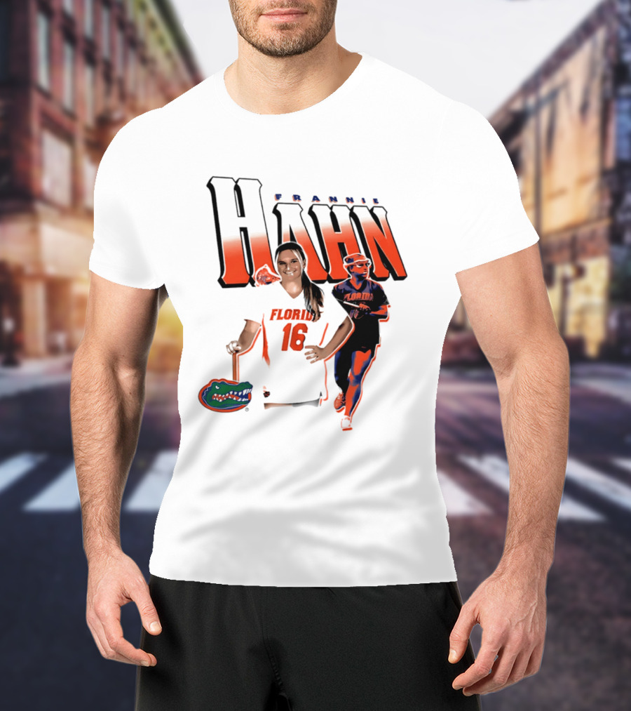 Florida Gators Lacrosse Frannie Hahn Number 16 Sports Team T-Shirt