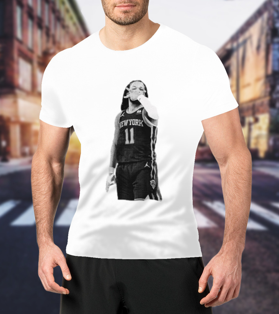Jalen Brunson Celebration New York Knicks 11 NBA Basketball 2026 T-Shirt