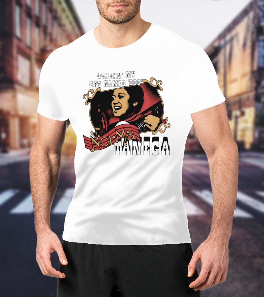 Norma Tanega Walkin' My Cat Named Dog T-Shirt