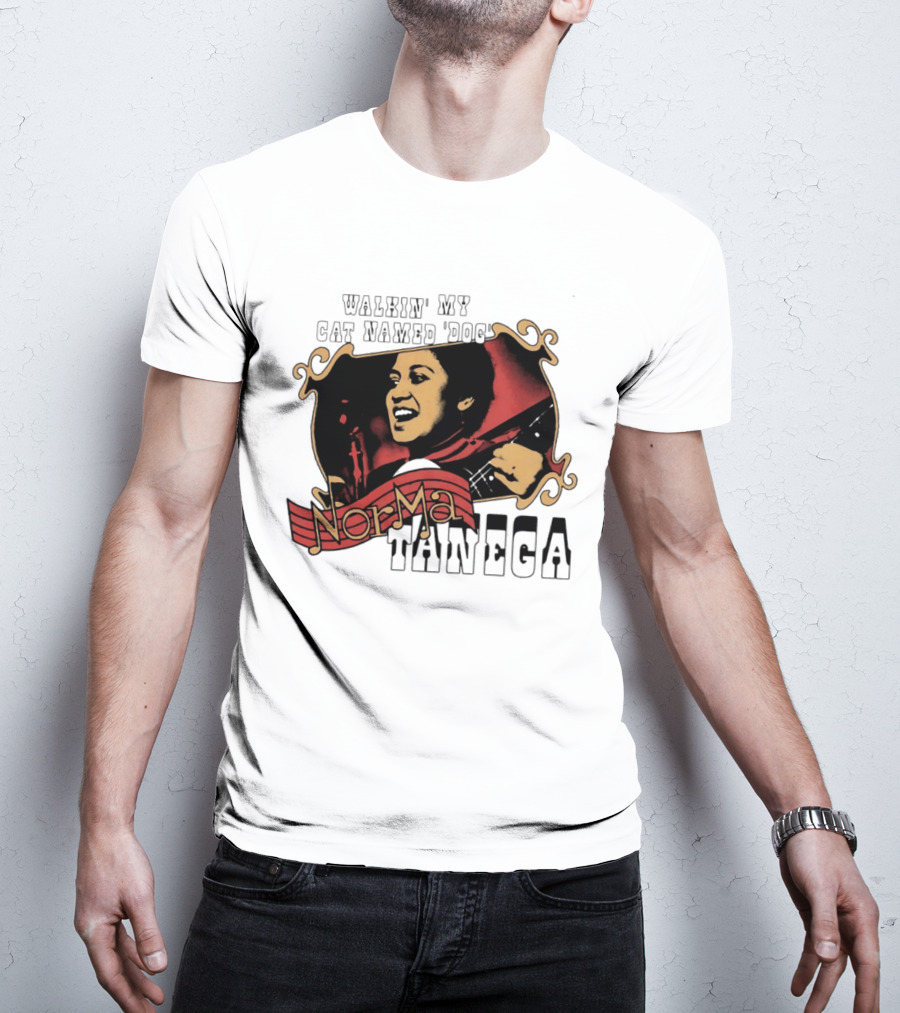 Norma Tanega Walkin' My Cat Named Dog T-Shirt