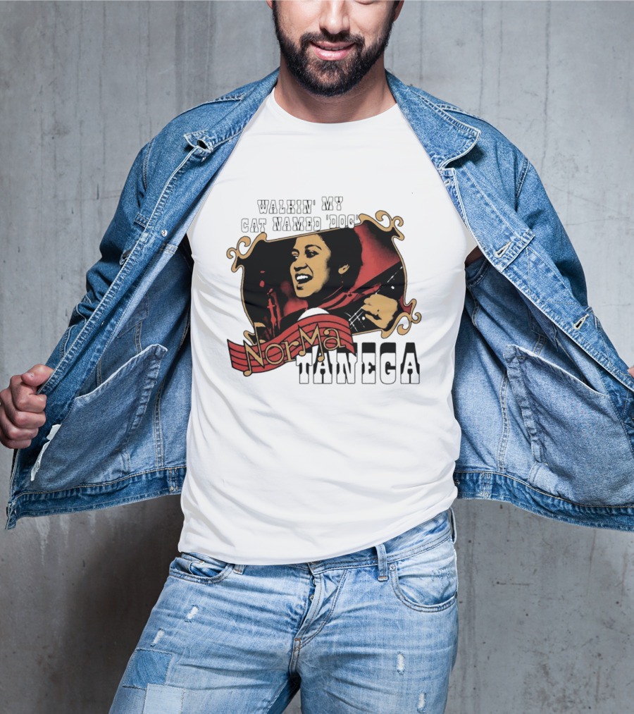 Norma Tanega Walkin' My Cat Named Dog T-Shirt