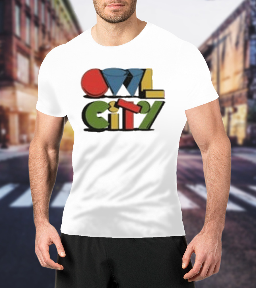 Owl City Colorful Synthpop Dreamscape T-Shirt
