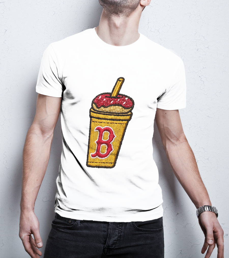 Red Sox Dunkin' Iced Coffee B Cap 2026 T-Shirt