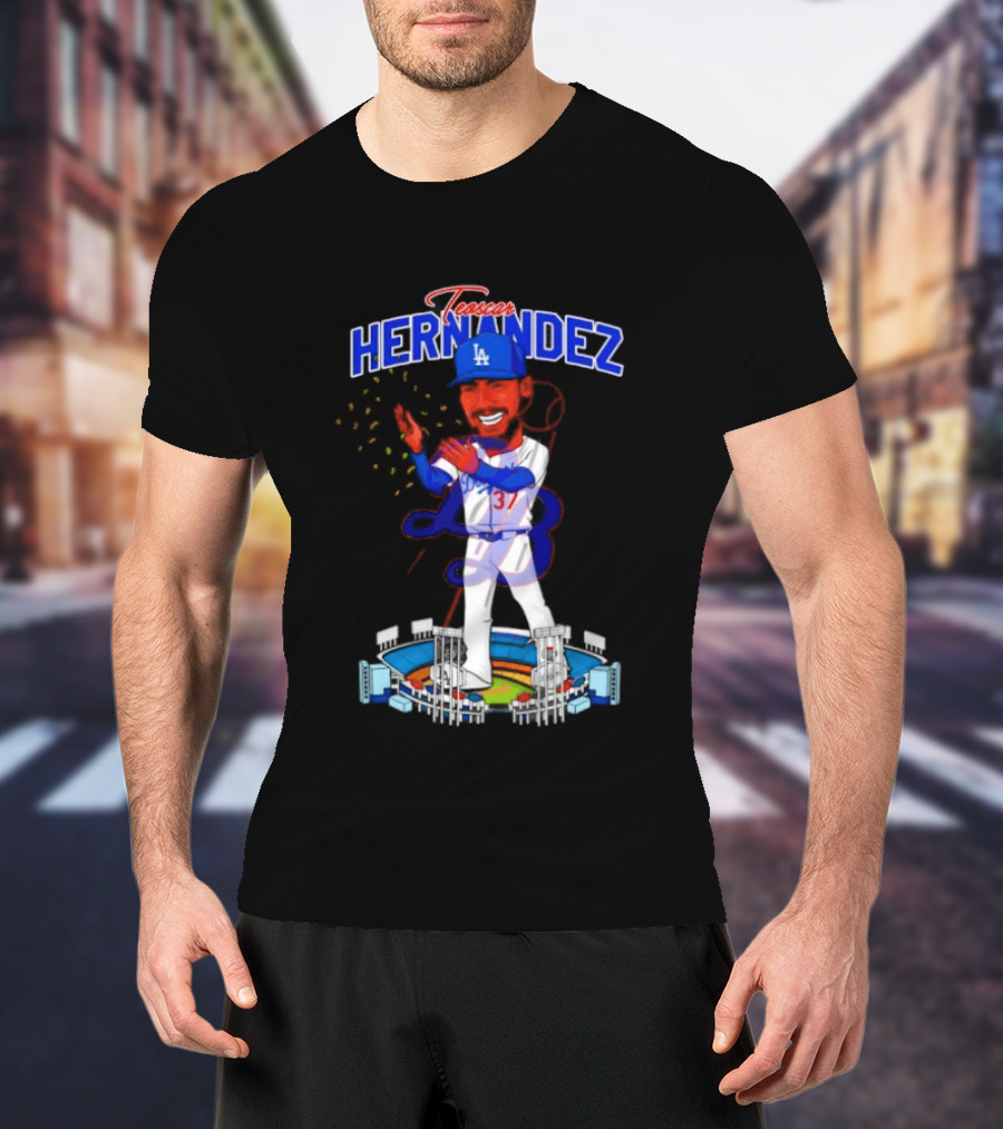 Teoscar Hernández Los Angeles Dodgers 37 MLB 2026 T-Shirt