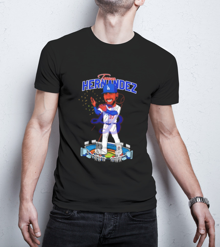 Teoscar Hernández Los Angeles Dodgers 37 MLB 2026 T-Shirt