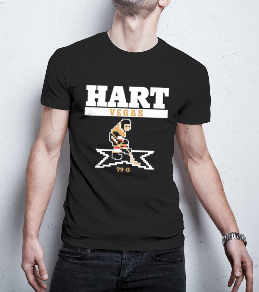 Carter Hart Vegas 79 G Hockey Player T-Shirt